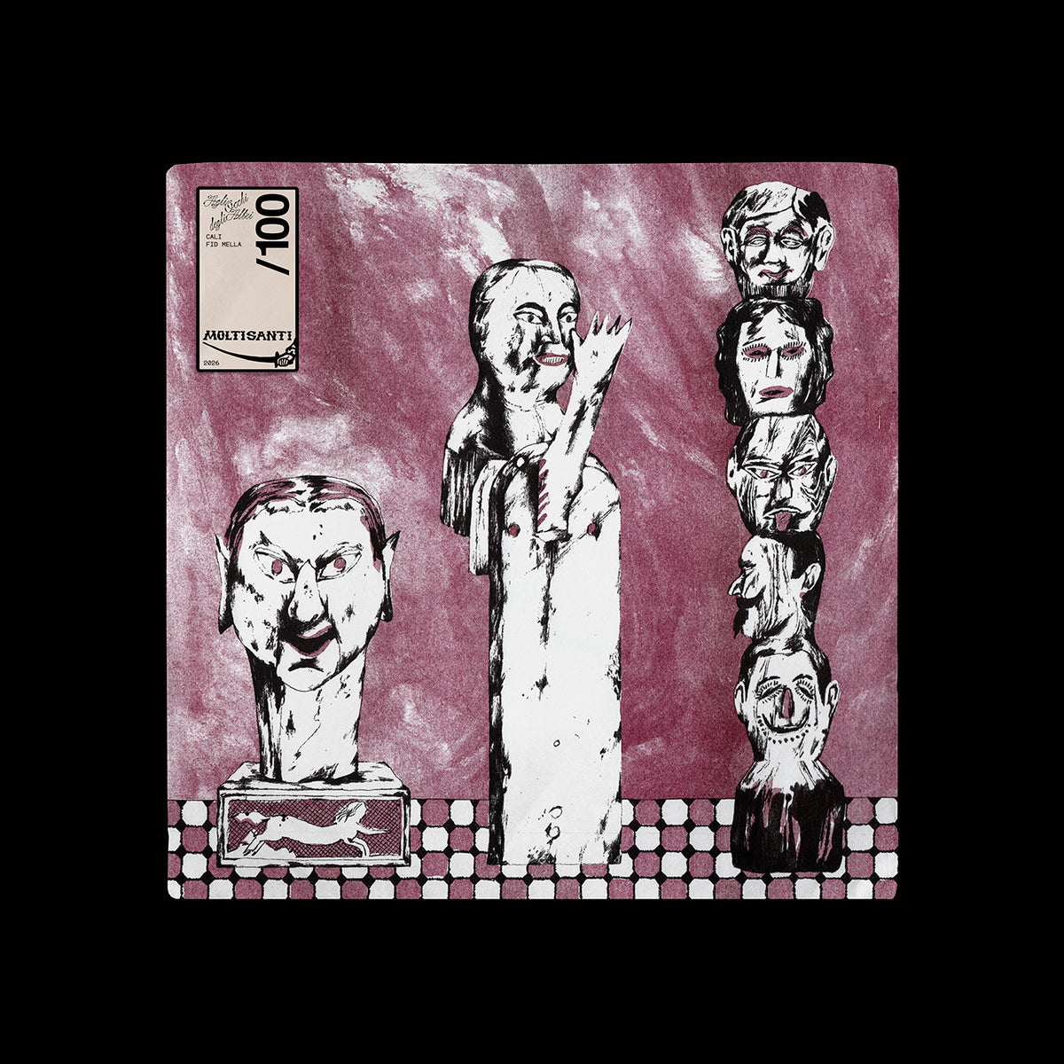 CALI X FID MELLA - AGLI OCCHI DEGLI ALTRI VINILE COLORATO TRASPARENTE