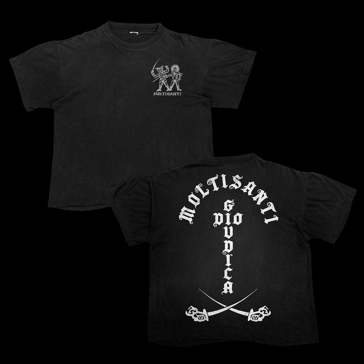 MOLTISANTI T SHIRT NERA