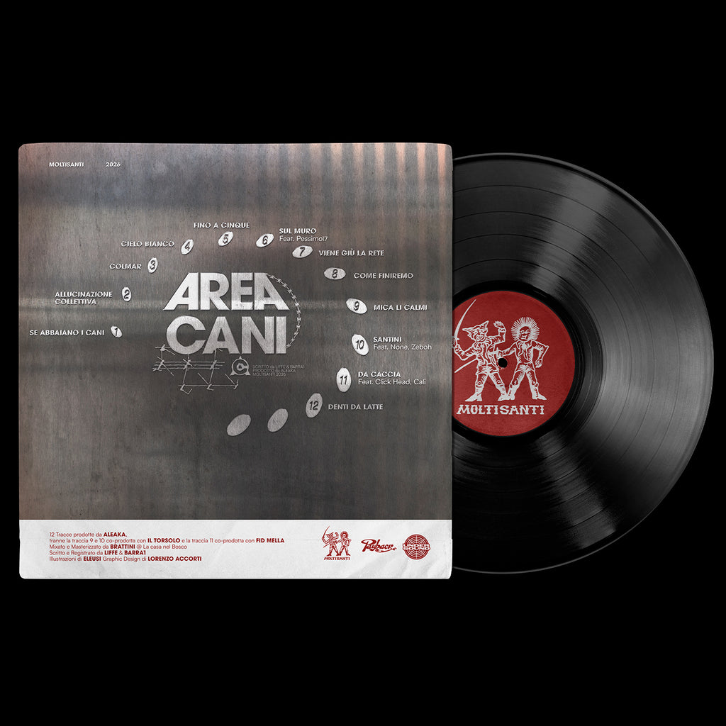 "AREA CANI" VINILE NERO LIMITED ED. / PREORDER