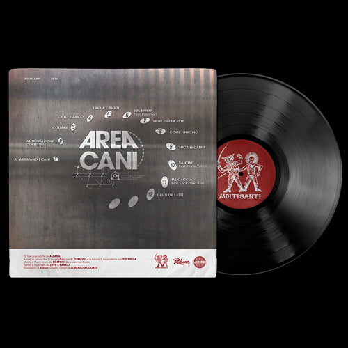 "AREA CANI" VINILE NERO LIMITED ED. / PREORDER