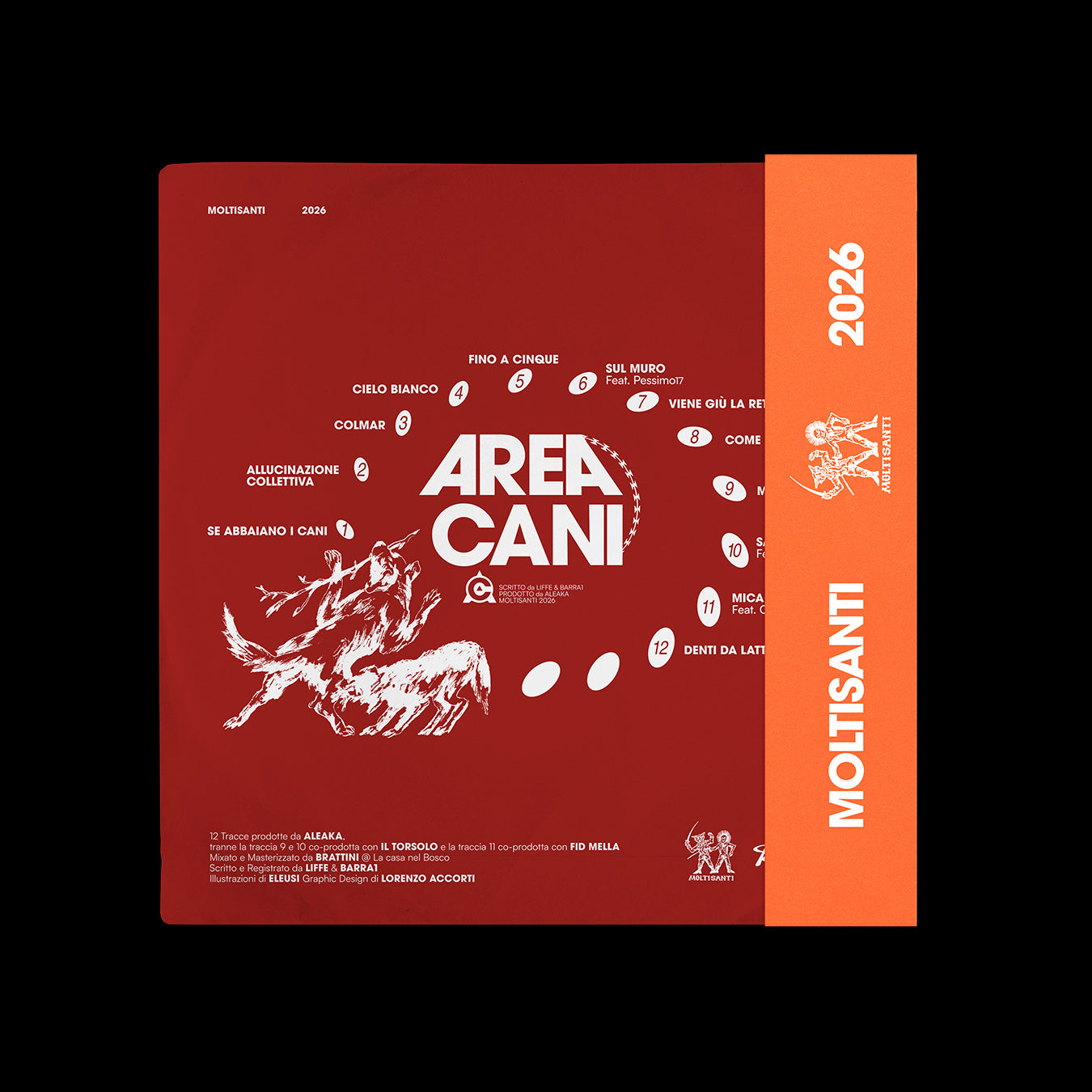 "ARE ACANI" VINILE SPLATTER TRASPARENTE CON OBI LIMITED ED / PREORDER