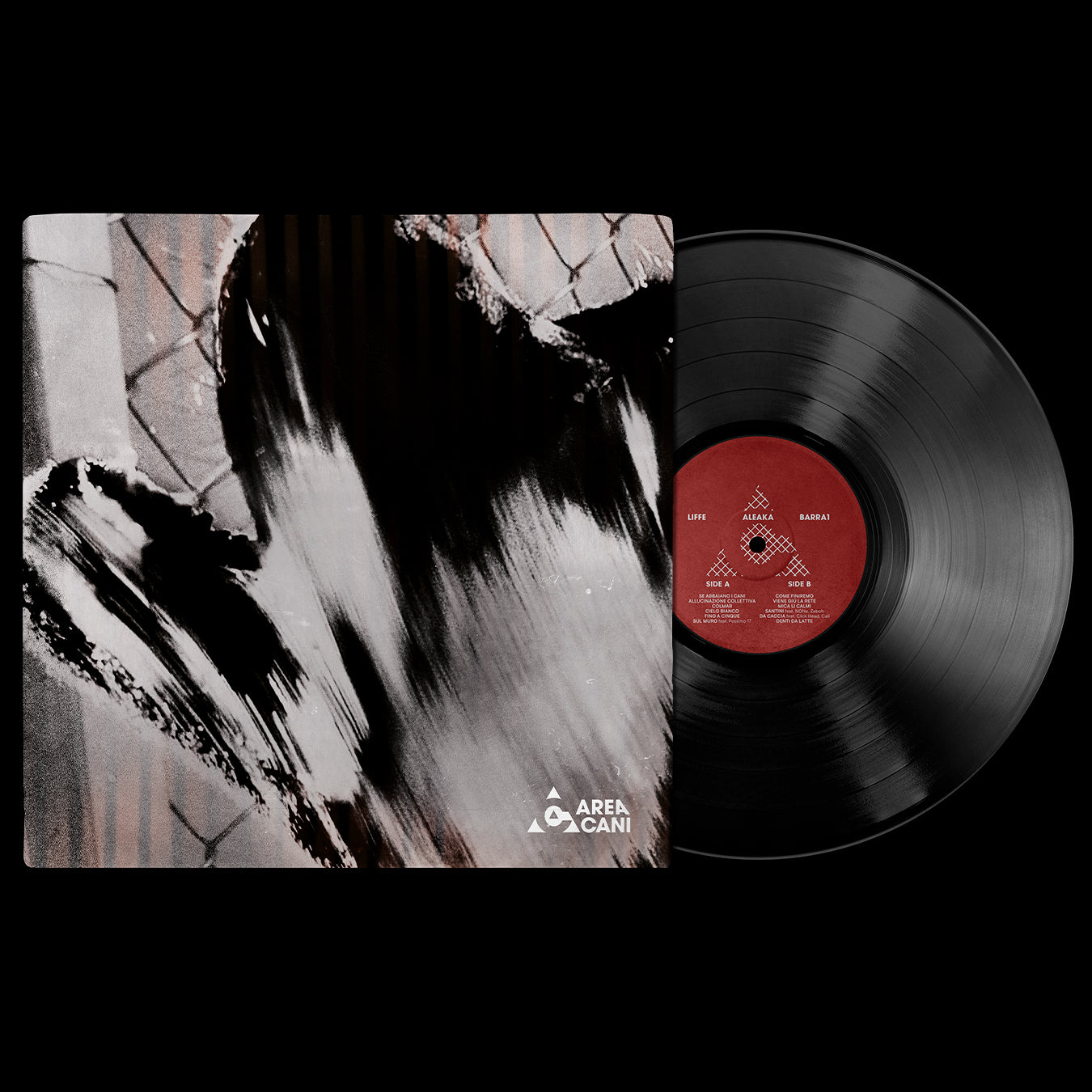 "AREA CANI" VINILE NERO LIMITED ED. / PREORDER