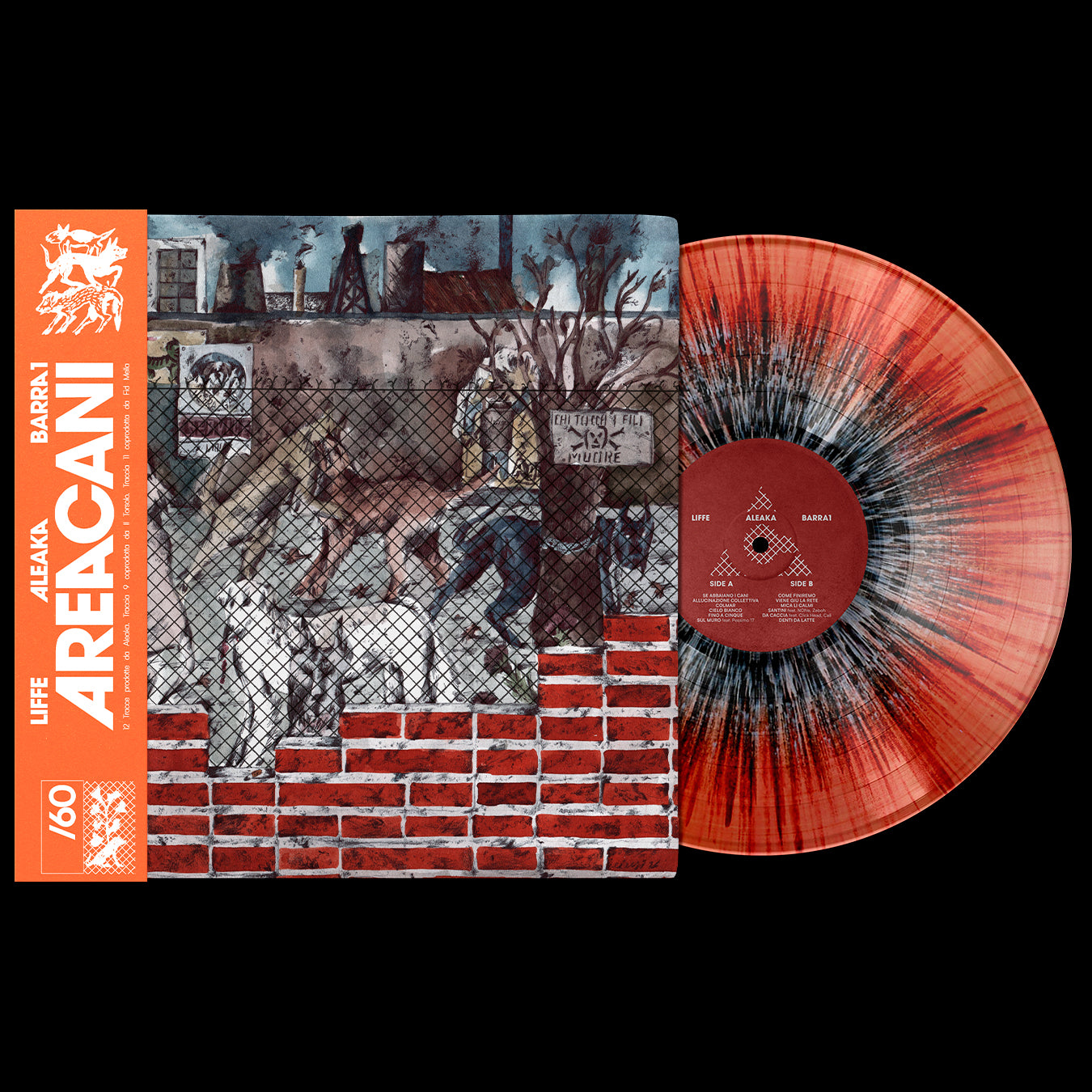 "ARE ACANI" VINILE SPLATTER TRASPARENTE CON OBI LIMITED ED / PREORDER